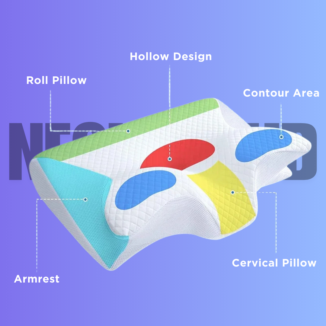 NECKCLOUD Memory Foam Cervical Pillow