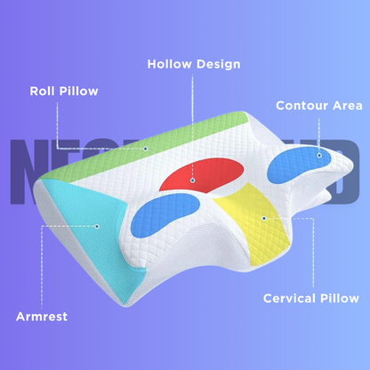 NECKCLOUD Memory Foam Cervical Pillow